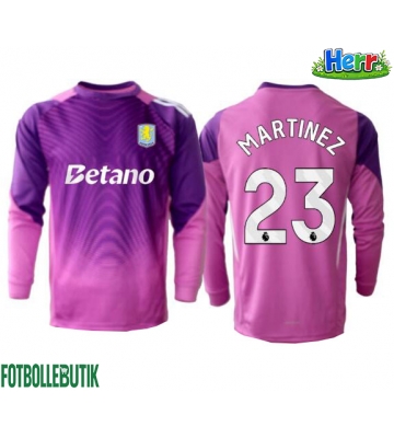 Aston Villa Emiliano Martinez #23 Målvakt Tredje Tröja 2025-26 Långärmad
